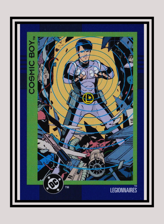 DC! 1x Cosmic Boy - Base (#082 - 1993 Skybox DC Cosmic Teams)