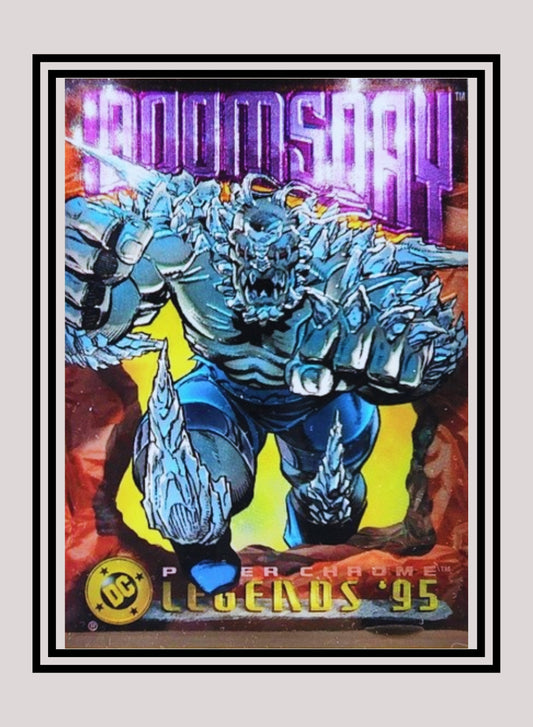 DC! 1x Doomsday - Power Chrome (#082 - 1995 SkyBox DC Power Chrome Legends)