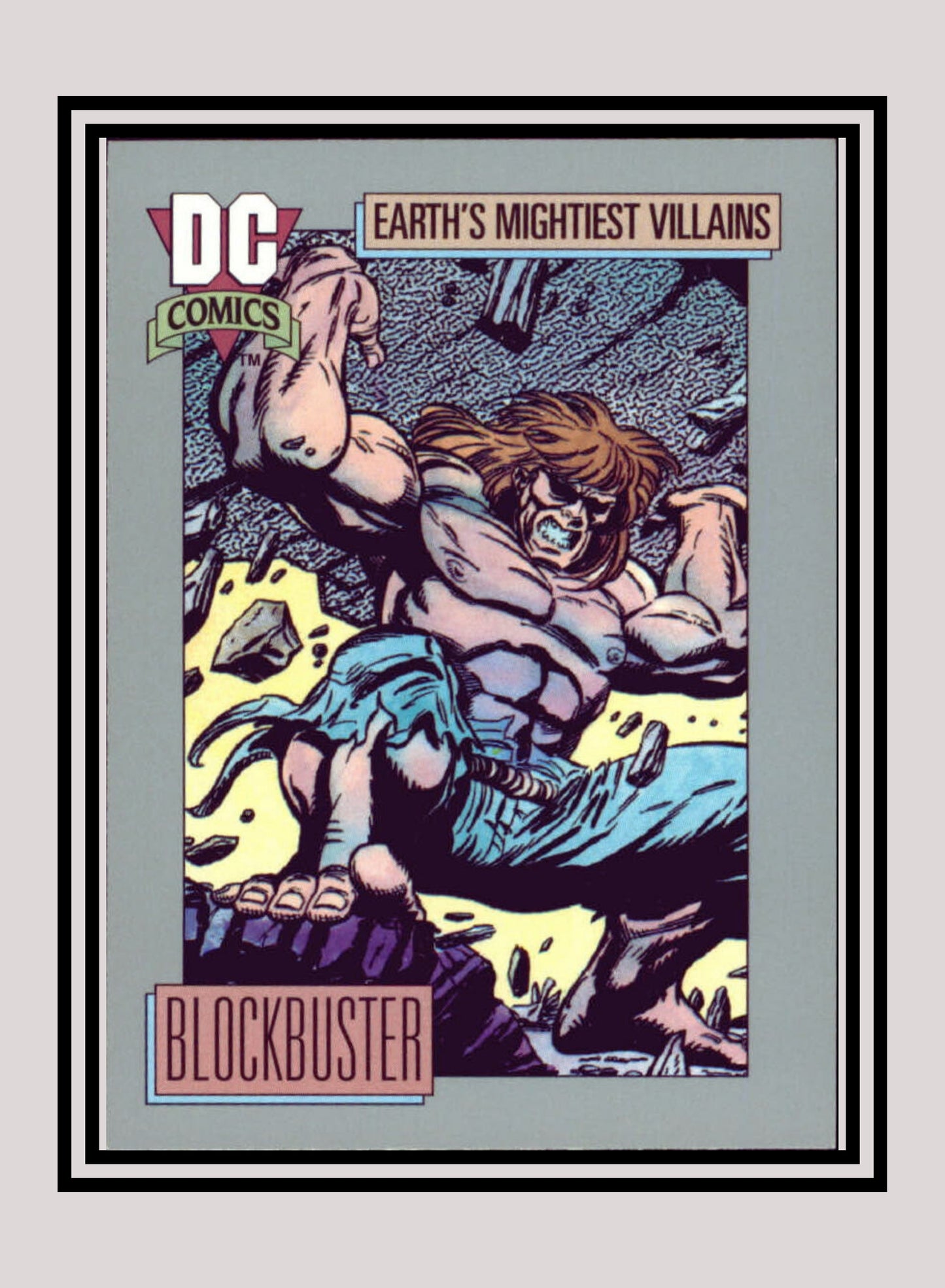 DC! 1x Blockbuster - Base (#082 - 1991 Impel DC Cosmic Cards)