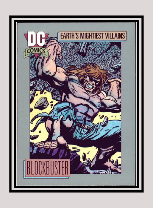 DC! 1x Blockbuster - Base (#082 - 1991 Impel DC Cosmic Cards)