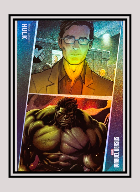 Marvel! 1x Hulk / Bruce Banner - Base Foil (#082 - 2022 Panini Marvel Versus)