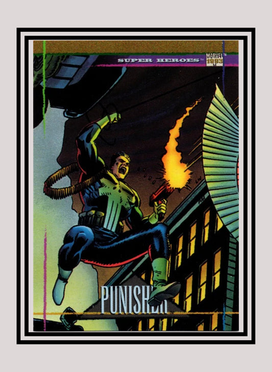 Marvel! 1x Punisher - Base (#083 - 1993 Skybox Marvel Universe Series 4)