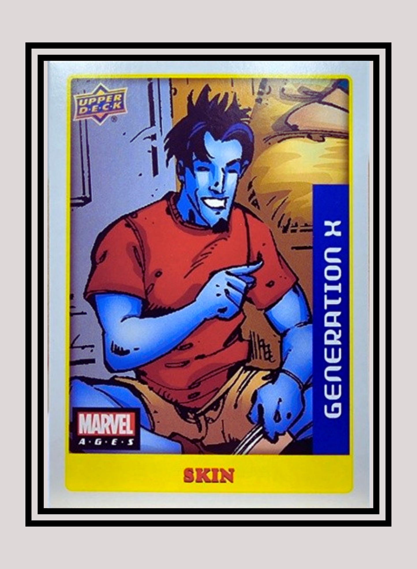 Marvel! 1x Skin - Sticker (#083 - 2020 Upper Deck Marvel Ages)