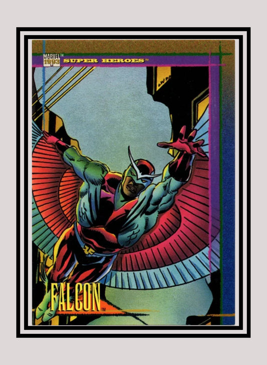 Marvel! 1x Falcon - Base (#084 - 1993 Skybox Marvel Universe Series 4)