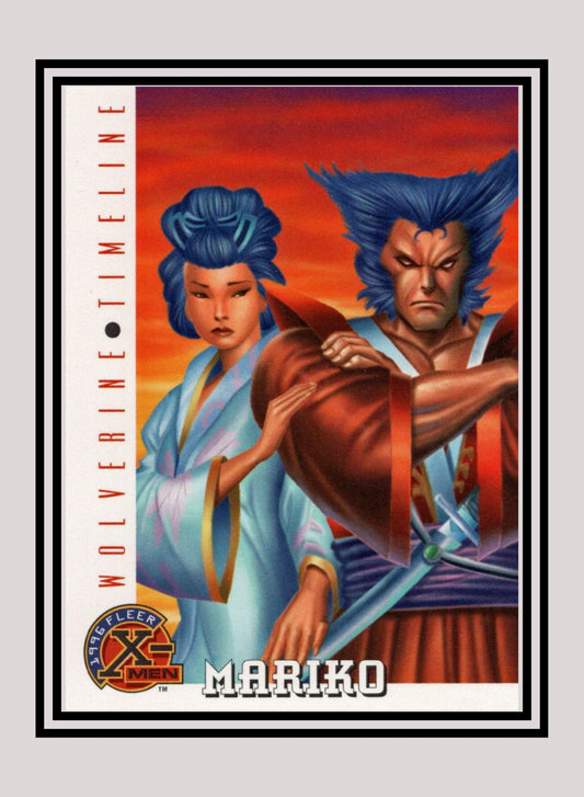 Marvel! 1x Mariko - Base (#084 - 1996 Fleer X Men)