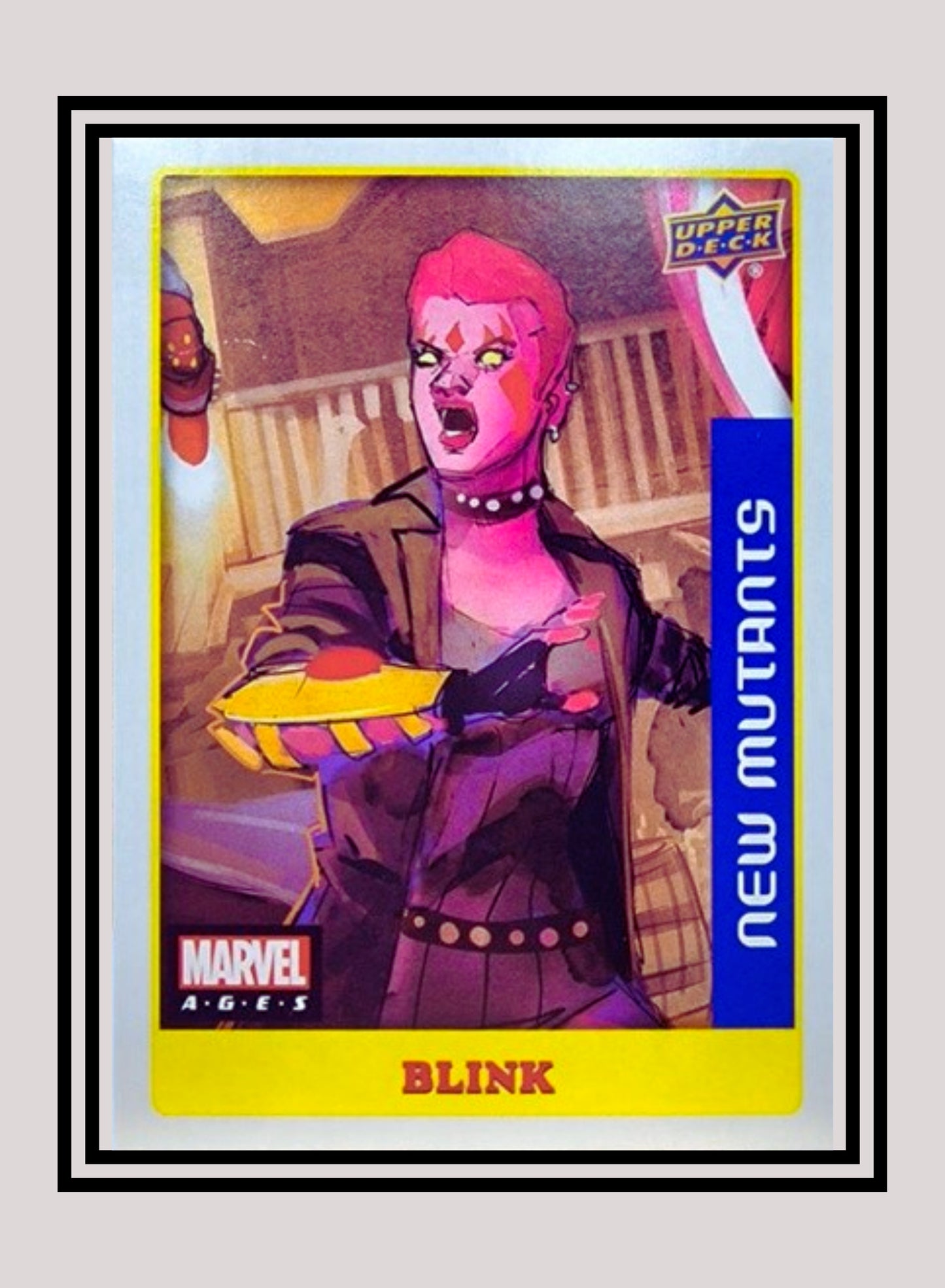 Marvel! 1x Blink - Sticker (#084 - 2020 Upper Deck Marvel Ages)