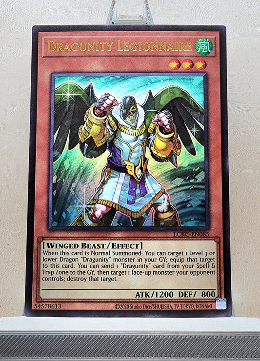 Yugioh! 1x Dragunity Legionnaire (LCKC - Ultra Rare) Unli Edition