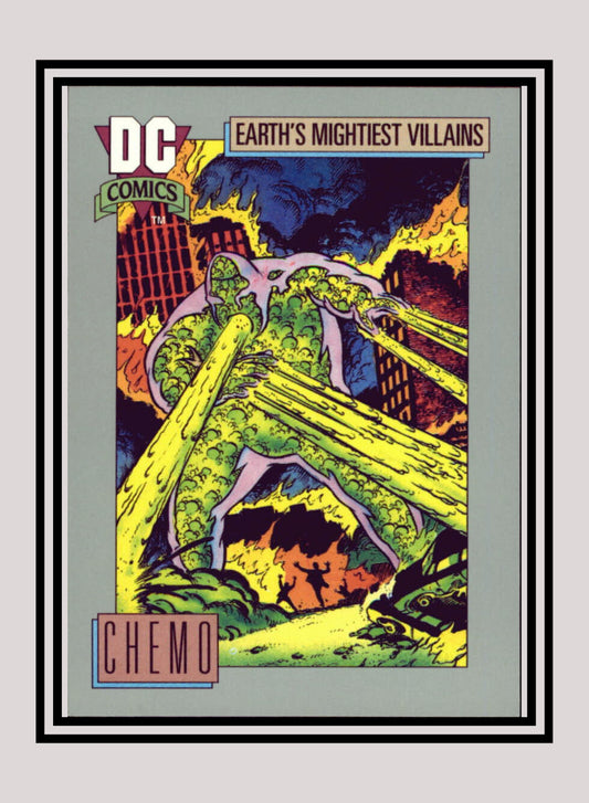DC! 1x Chemo - Base (#086 - 1991 Impel DC Cosmic Cards)