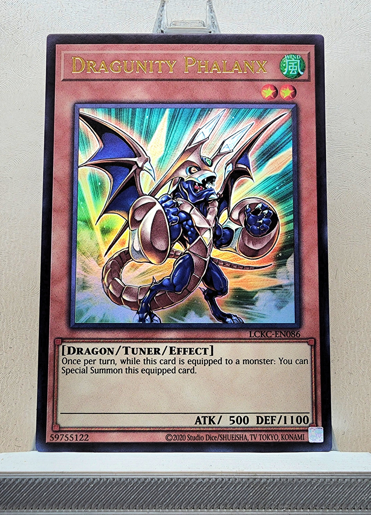 Yugioh! 1x Dragunity Phalanx (GFTP/LCKC - Ultra Rare) 1st/Unli Edition