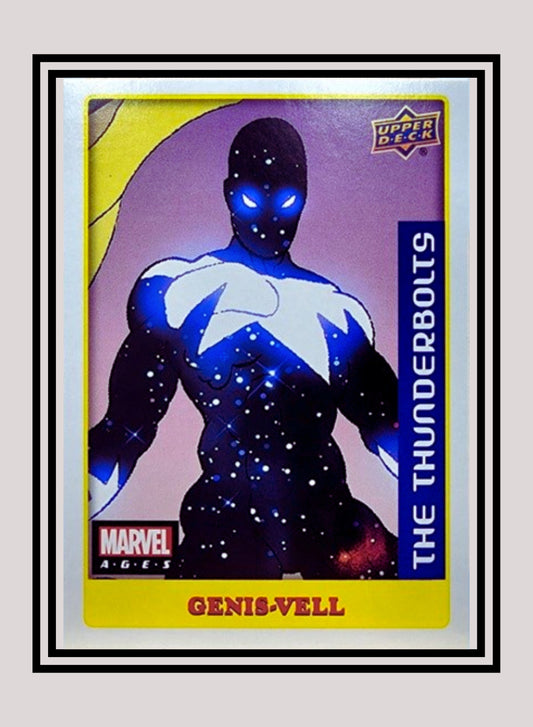 Marvel! 1x Genis-Vell - Sticker (#086 - 2020 Upper Deck Marvel Ages)
