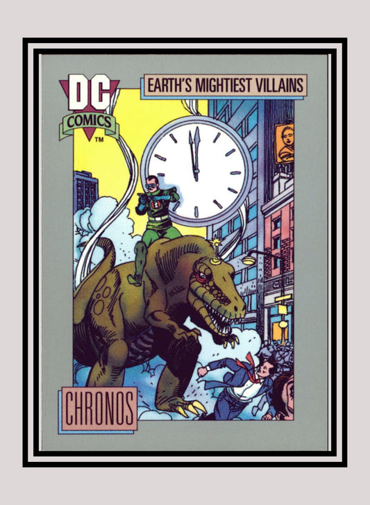 DC! 1x Chronos - Base (#087 - 1991 Impel DC Cosmic Cards)