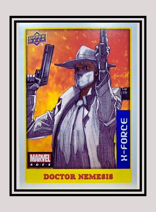Marvel! 1x Doctor Nemesis - Sticker (#087 - 2020 Upper Deck Marvel Ages)