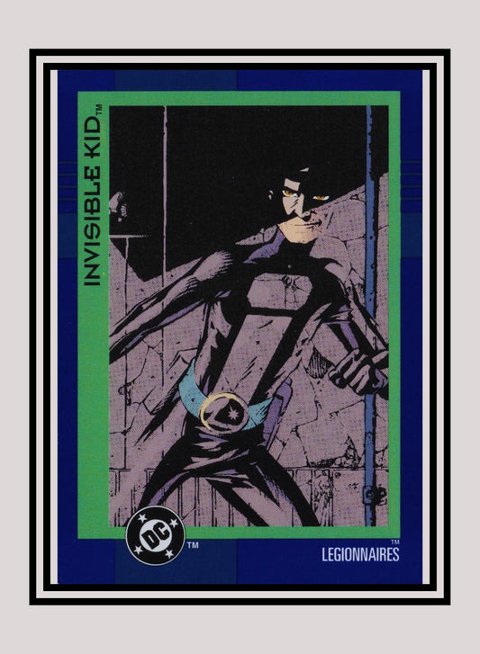 DC! 1x Invisible Kid - Base (#088 - 1993 Skybox DC Cosmic Teams)