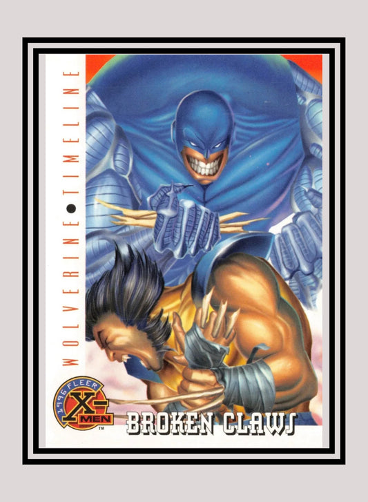 Marvel! 1x Broken Claws - Base (#088 - 1996 Fleer X Men)