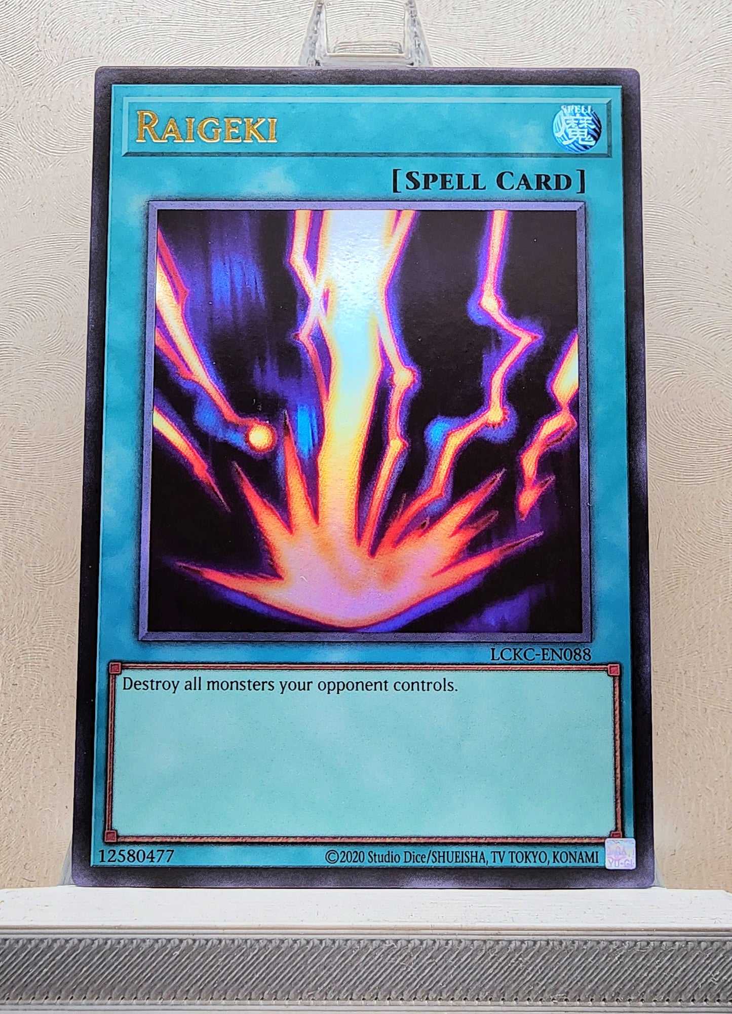 Yugioh! 1x Raigeki (LCKC - Ultra Rare) Unli Edition