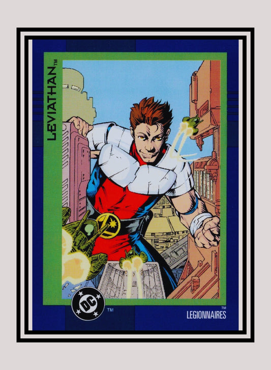 DC! 1x Leviathan - Base (#089 - 1993 Skybox DC Cosmic Teams)