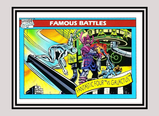 Marvel! 1x Fantastic Four vs. Galactus - Base (#089 - 1990 Impel Marvel Universe Series I)