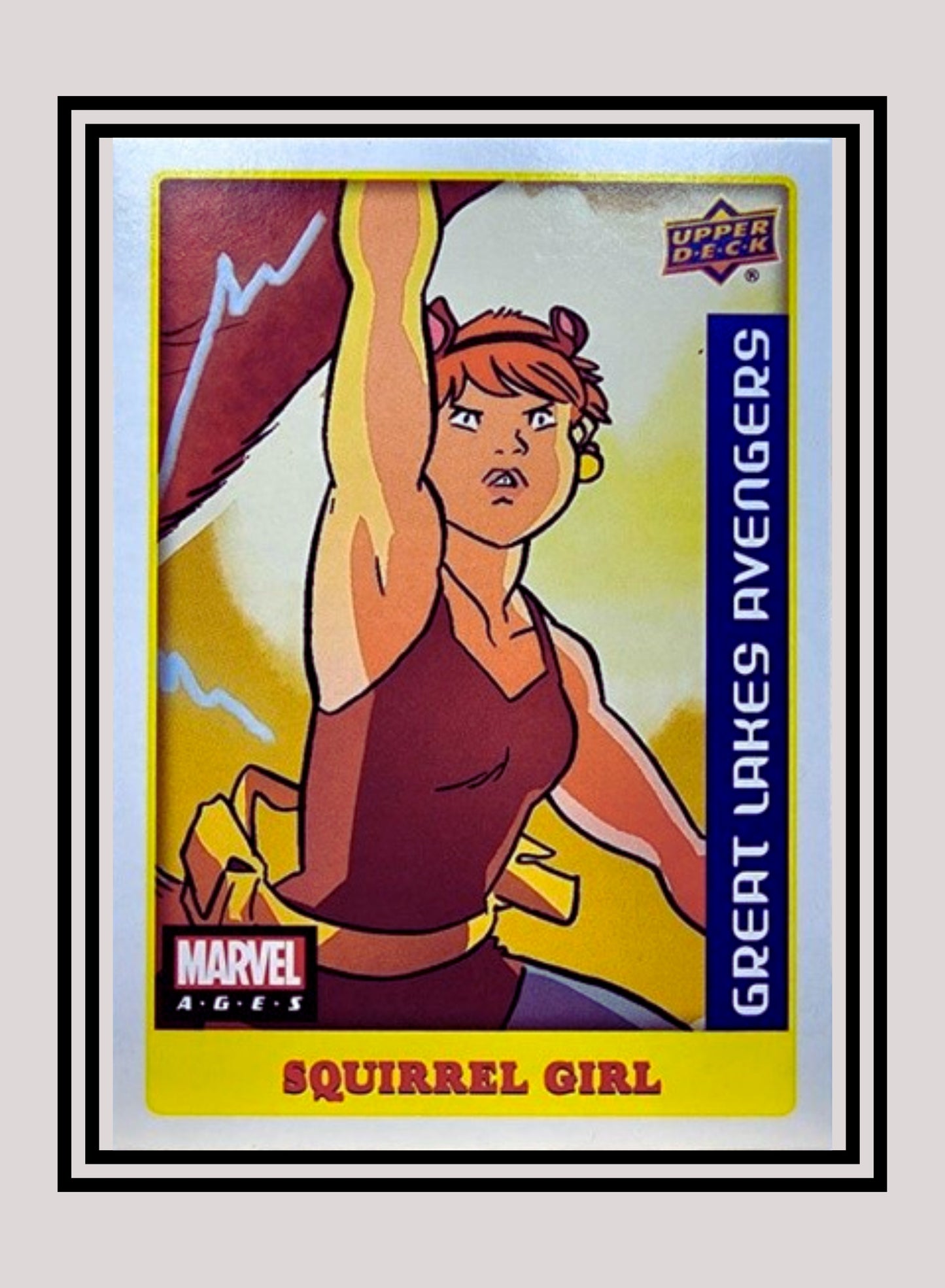 Marvel! 1x Squirrel Girl - Sticker (#089 - 2020 Upper Deck Marvel Ages)