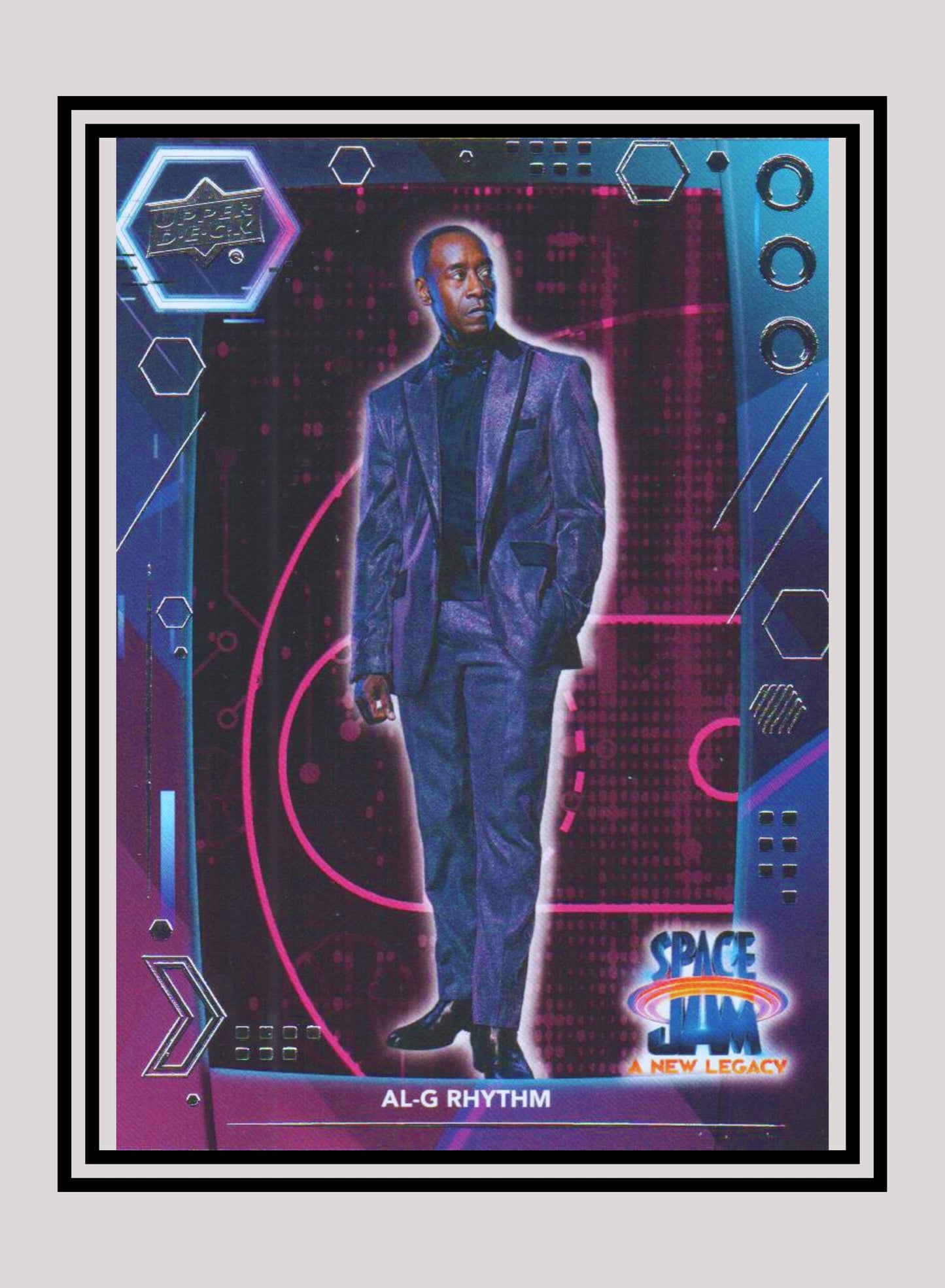 1x Al-G Rhythm - Base/Blue Parallel (#08 - 2021 Upper Deck Space Jam: A New Legacy)
