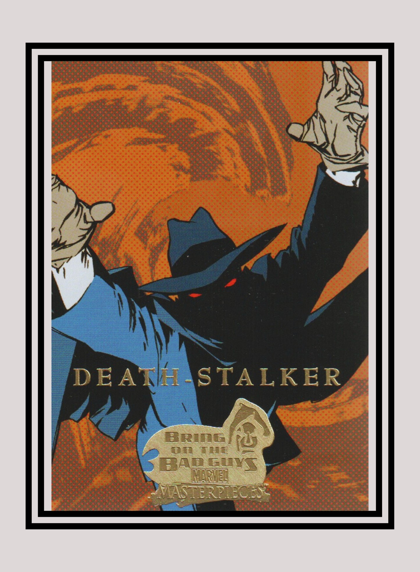 Marvel! 1x Death-Stalker - Base (#08 - 2008 Upper Deck Marvel Masterpieces Series 3)