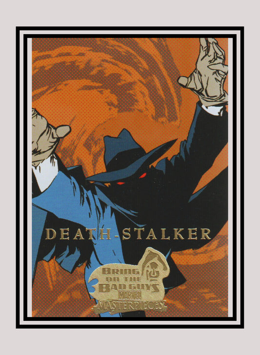 Marvel! 1x Death-Stalker - Base (#08 - 2008 Upper Deck Marvel Masterpieces Series 3)
