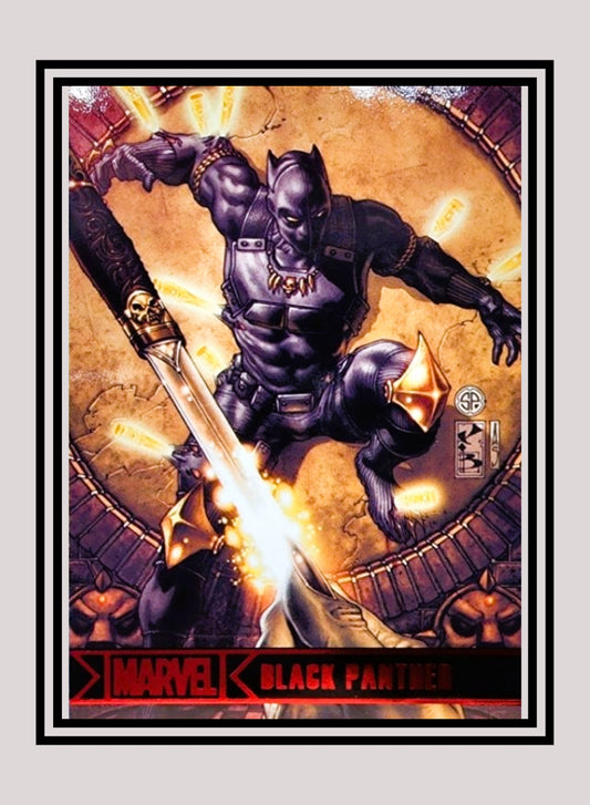 Marvel! 1x Black Panther - Base (#08 - 2012 Rittenhouse Greatest Heroes)