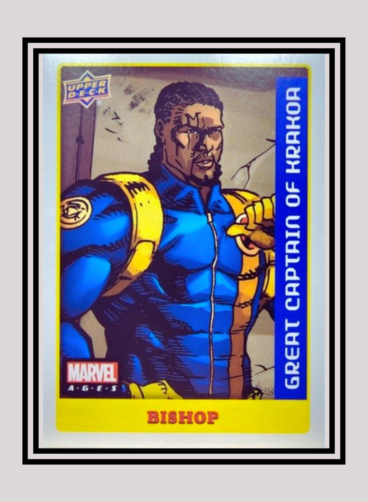 Marvel! 1x Bishop - Sticker (#090 - 2020 Upper Deck Marvel Ages)
