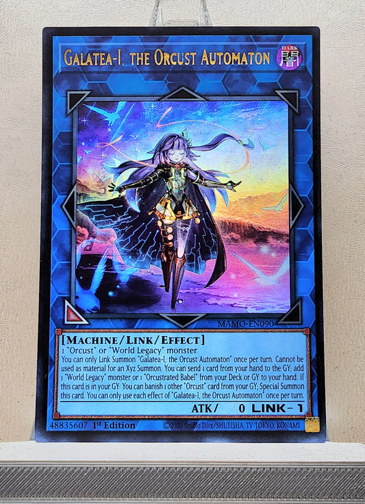 Yugioh! 1x Galatea-I, the Orcust Automaton (MAMO - Ultra Rare) 1st Edition