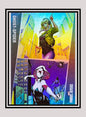 Marvel! 1x Ghost-Spider / Gwen Stacy - Base Foil (#090 - 2022 Panini Marvel Versus)