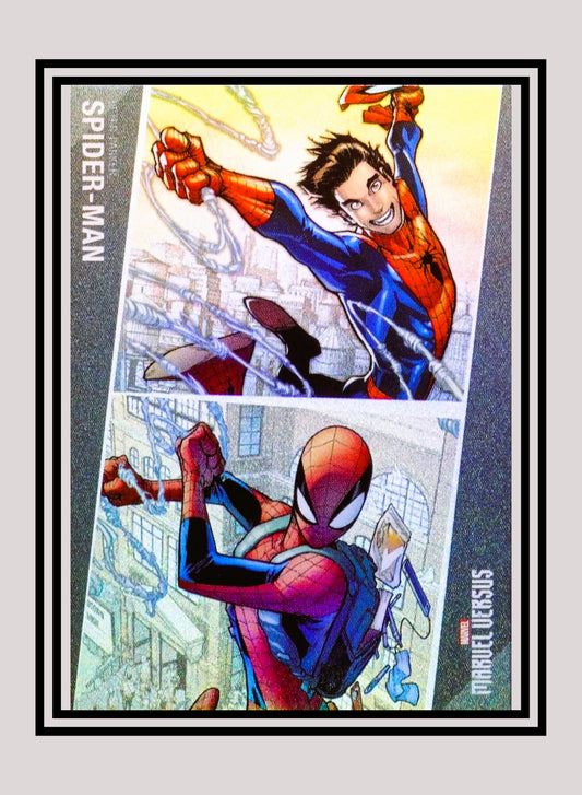 Marvel! 1x Spider-Man / Peter Parker - Base Foil (#091 - 2022 Panini Marvel Versus)