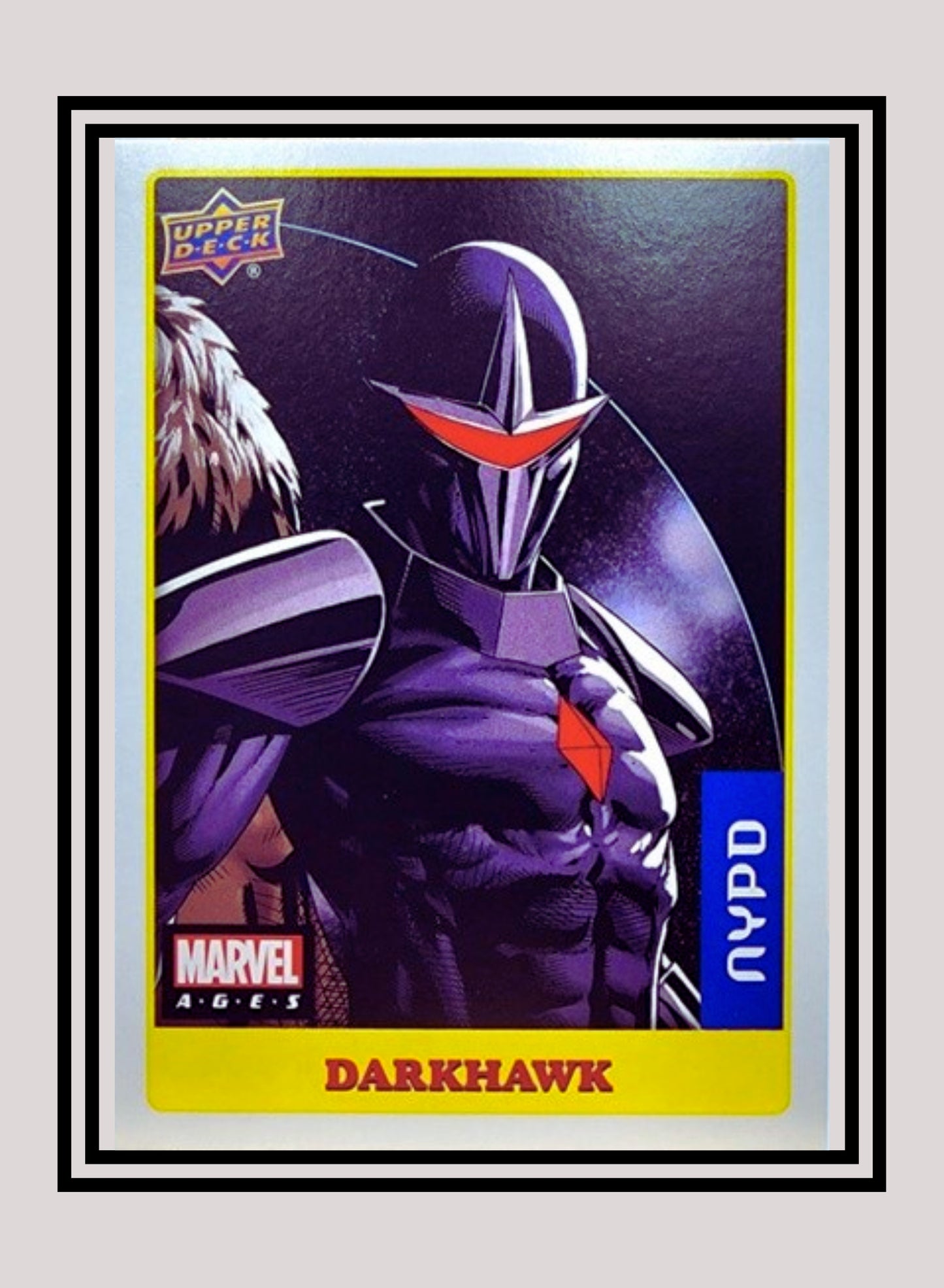 Marvel! 1x Darkhawk - Sticker (#091 - 2020 Upper Deck Marvel Ages)