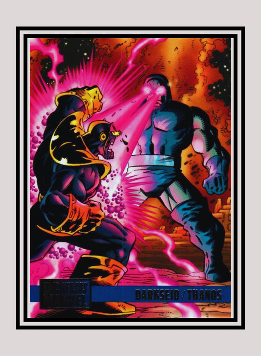 Marvel! 1x Darkseid vs. Thanos - Base (#092 - 1995 Fleer DC vs. Marvel Comics)