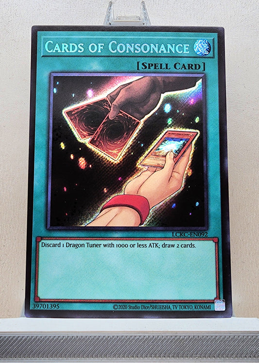 Yugioh! 1x Cards of Consonance (LCKC - Secret Rare) Unli Edition