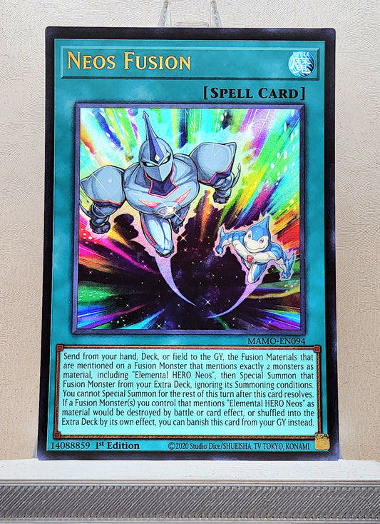 Yugioh! 1x Neos Fusion (MAMO - Ultra Rare) 1st Edition