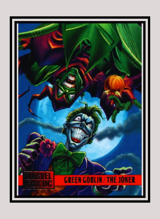 Marvel! 1x Green Goblin vs. The Joker - Base (#095 - 1995 Fleer DC vs. Marvel Comics)