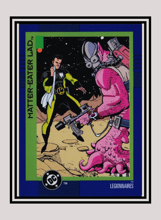 DC! 1x Matter-Eater Lad - Base (#095 - 1993 Skybox DC Cosmic Teams)