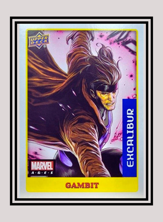 Marvel! 1x Gambit - Sticker (#095 - 2020 Upper Deck Marvel Ages)