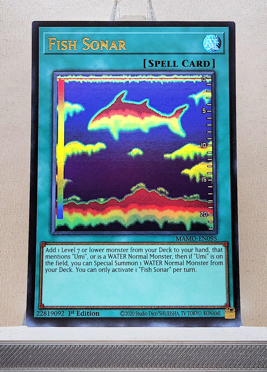 Yugioh! 1x Fish Sonar (MAMO - Ultra Rare) 1st Edition