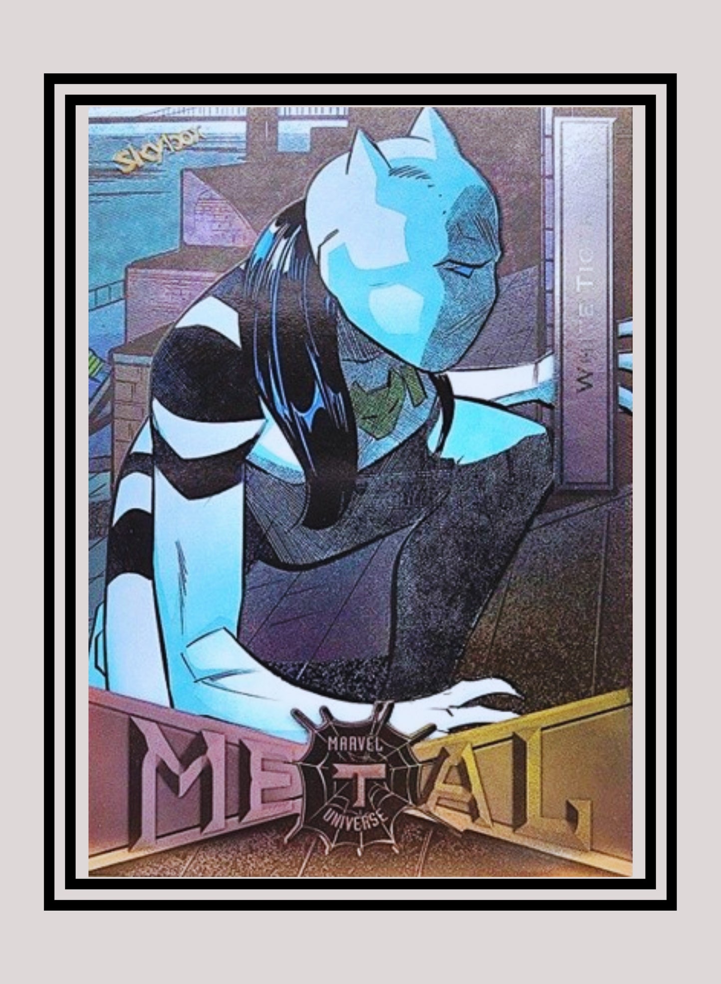 Marvel! 1x White Tiger - Base Low Series (#097 - 2021 Upper Deck Spiderman Metal Universe)