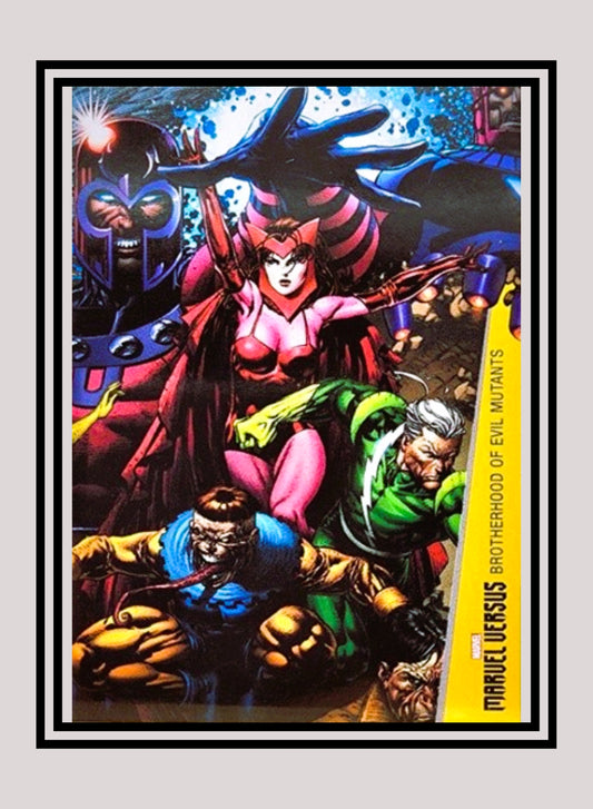 Marvel! 1x Brotherhood of Mutants - Base (#097 - 2022 Panini Marvel Versus)