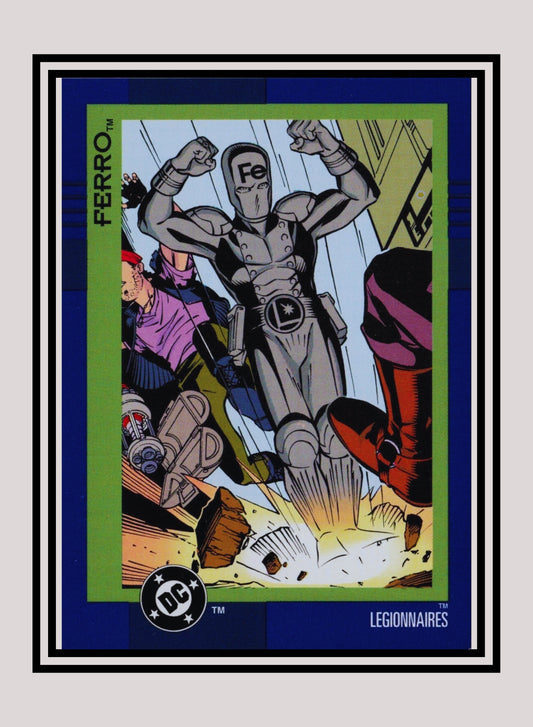 DC! 1x Ferro - Base (#098 - 1993 Skybox DC Cosmic Teams)