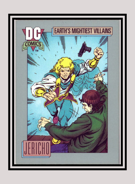 DC! 1x Jericho - Base (#098 - 1991 Impel DC Cosmic Cards)