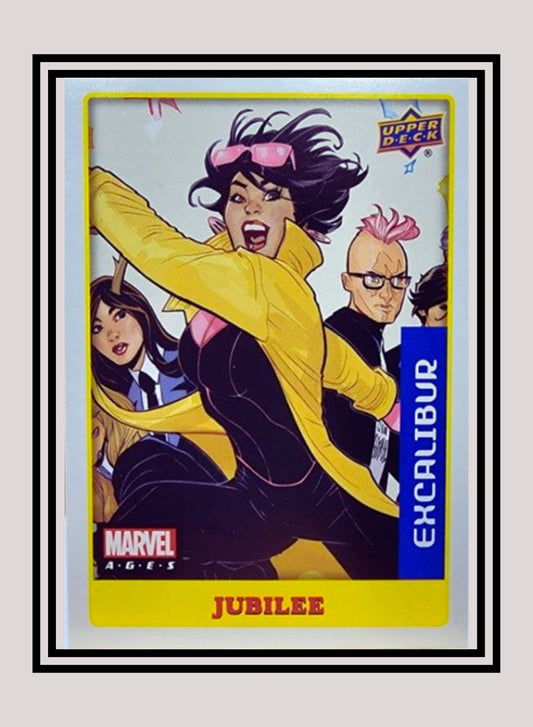 Marvel! 1x Jubilee - Sticker (#098 - 2020 Upper Deck Marvel Ages)
