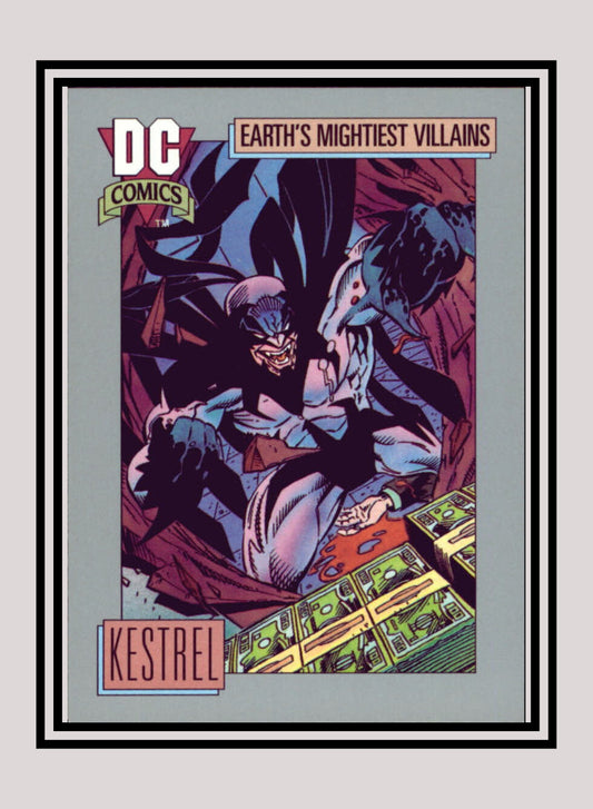 DC! 1x Kestrel - Base (#099 - 1991 Impel DC Cosmic Cards)