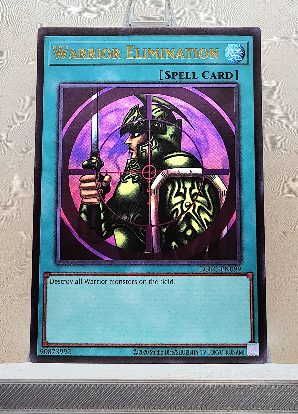 Yugioh! 1x Warrior Elimination (LCKC - Ultra Rare) Unli Edition