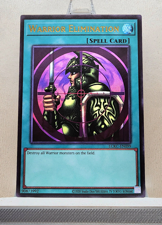 Yugioh! 1x Warrior Elimination (LCKC - Ultra Rare) Unli Edition