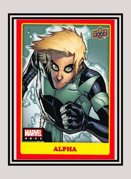 Marvel! 1x Alpha - Base (#009 - 2020 Upper Deck Marvel Ages)