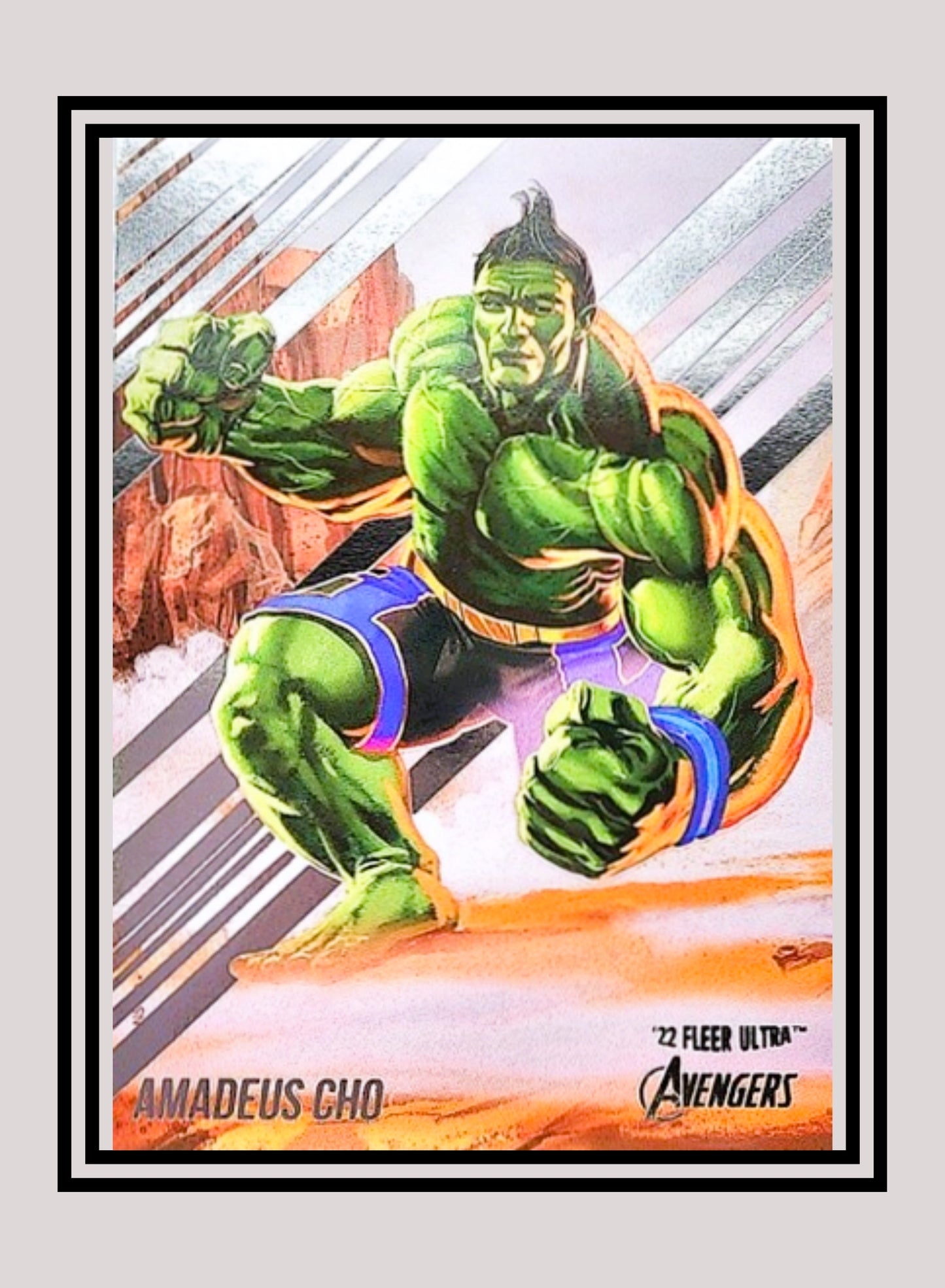 Marvel! 1x Amadeus Cho - Base (#09 - 2022 Fleer Ultra Avengers)