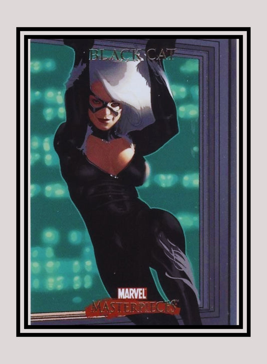 Marvel! 1x Black Cat - Base (#09 - 2007 Upper Deck Marvel Masterpieces)
