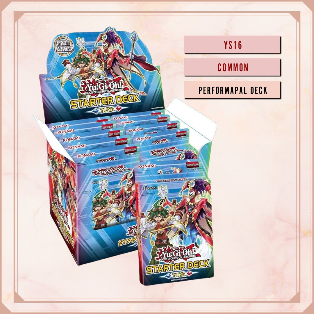 Yugioh! Starter Deck: Yuya Singles (YS16 - Common) 1st Edition